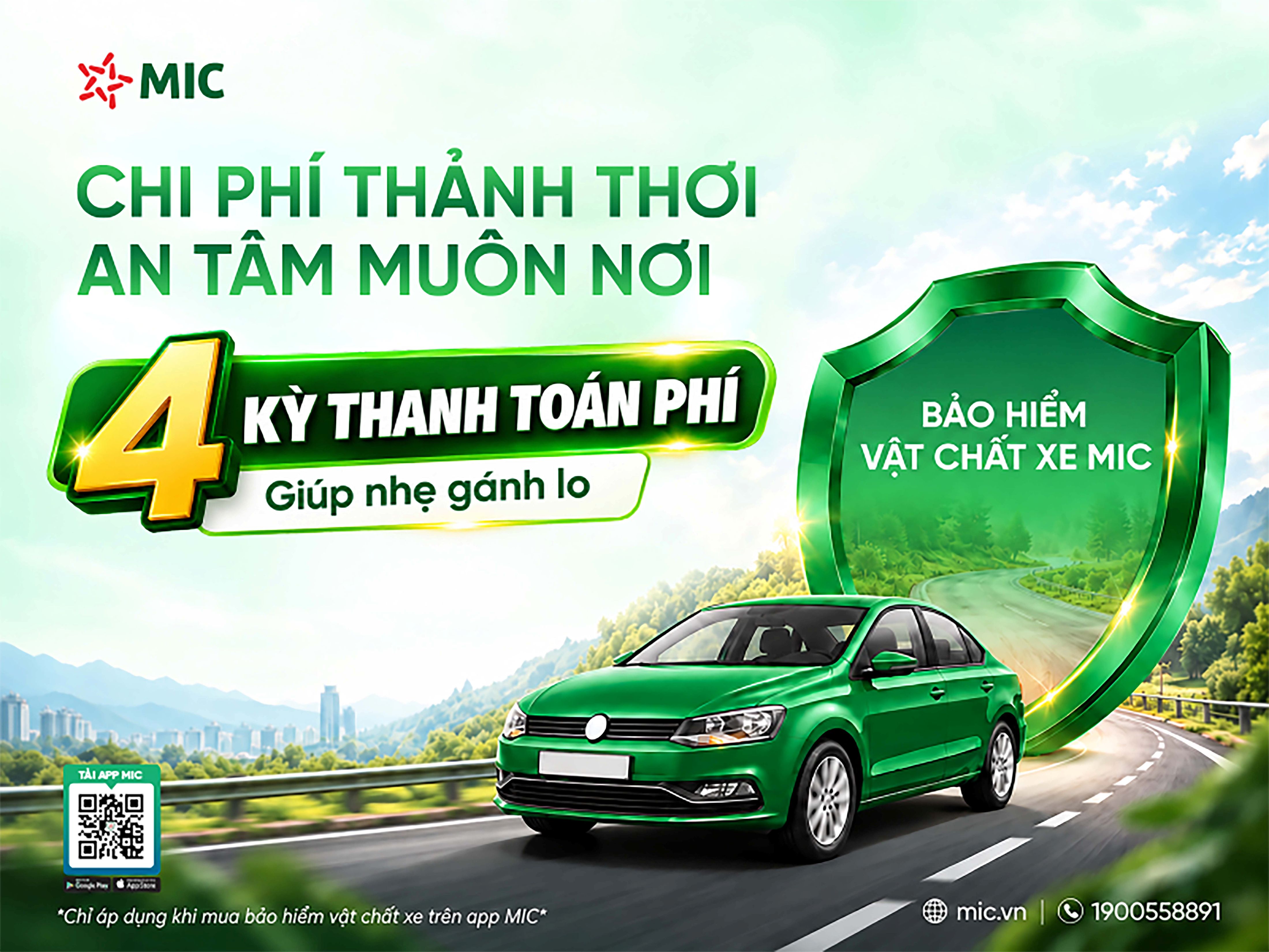 MIC triển khai đóng phí bảo hiểm vật chất ô tô theo kỳ